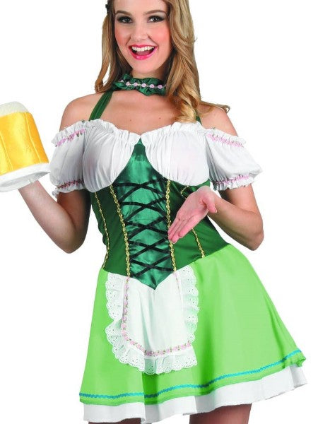 Beer lady green