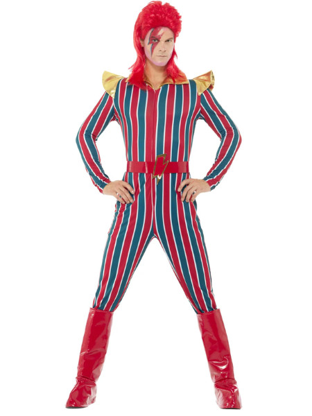 Space Superstar (Ziggy Stardust Inspired) Costume - Adult