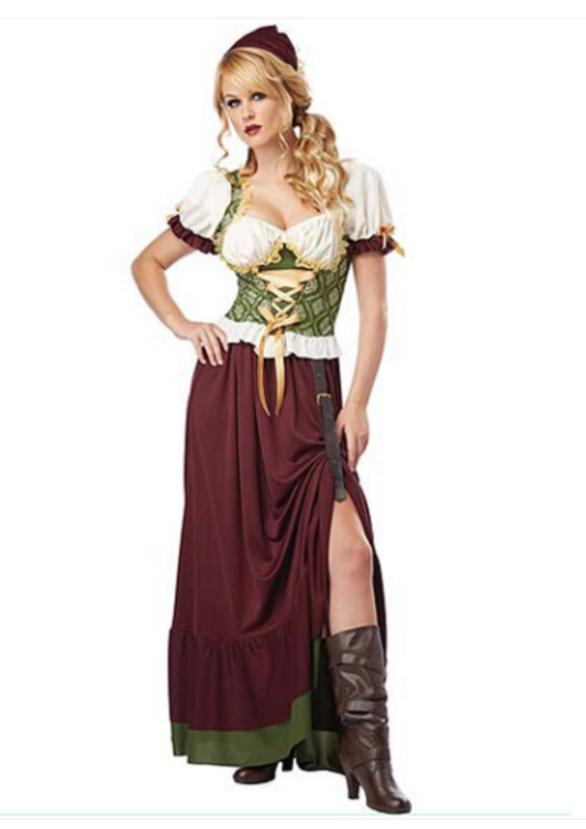 Renaissance Wench / Oktoberfest  Dress - Adult