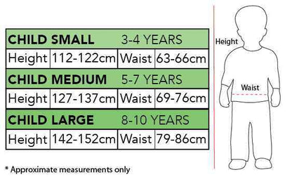 CRAZY CLOWN COSTUME CHILD