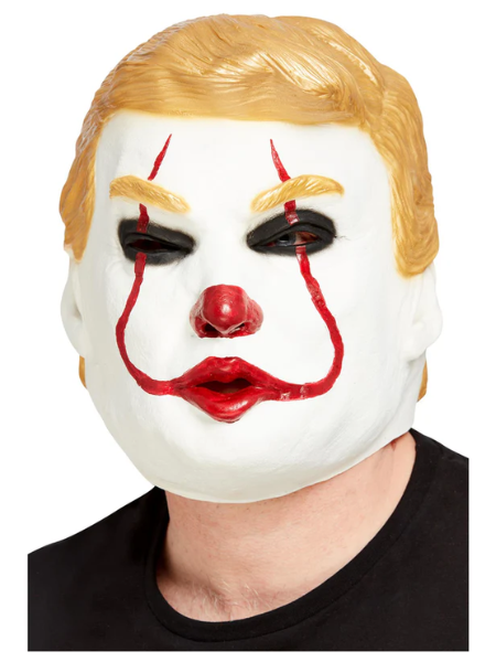 Clown President latex mask
