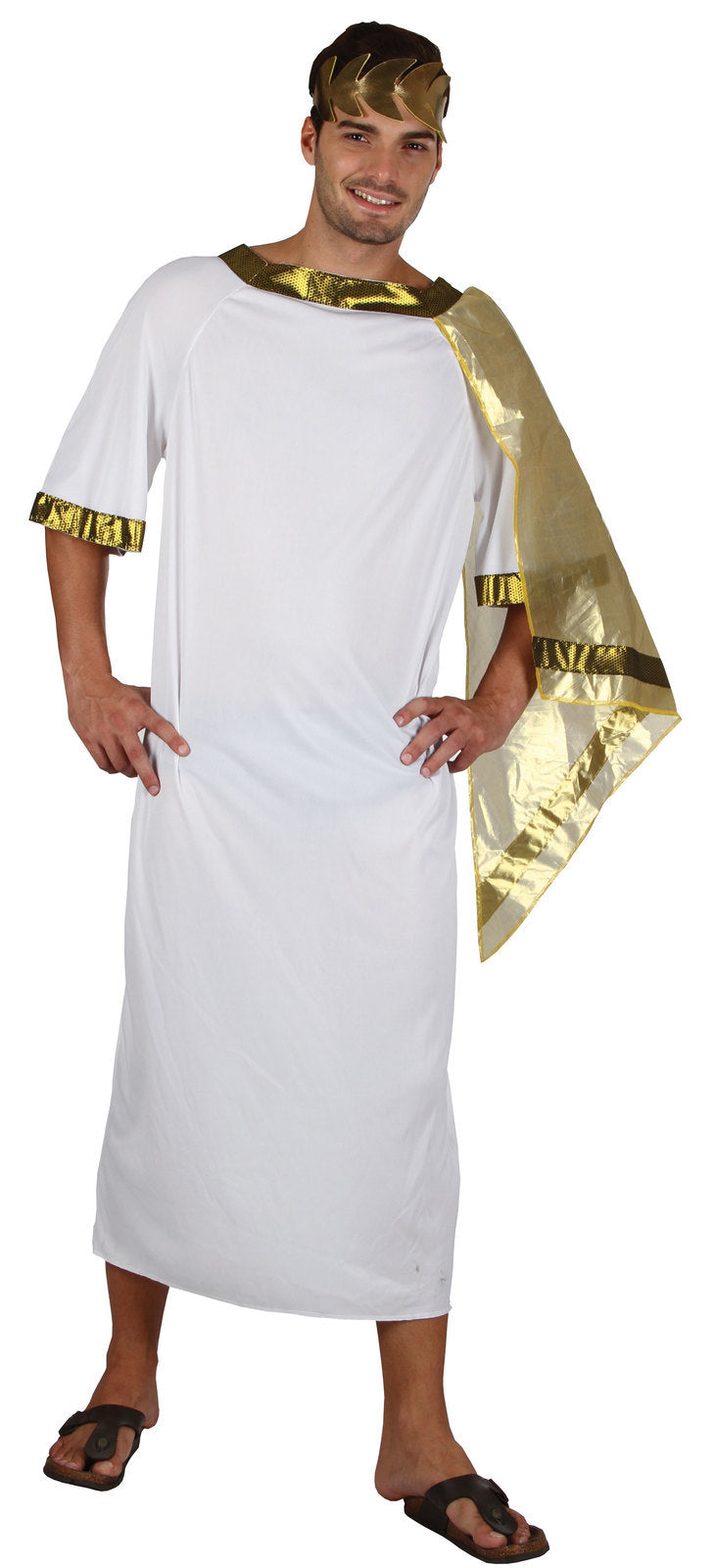Ancient Man Toga Style Adult Costume