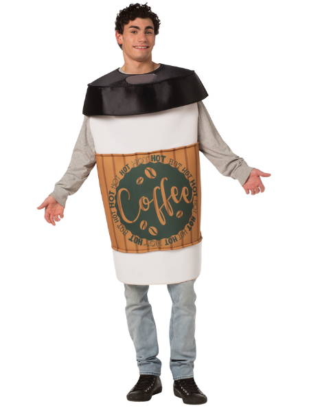 Coffee costume adult
