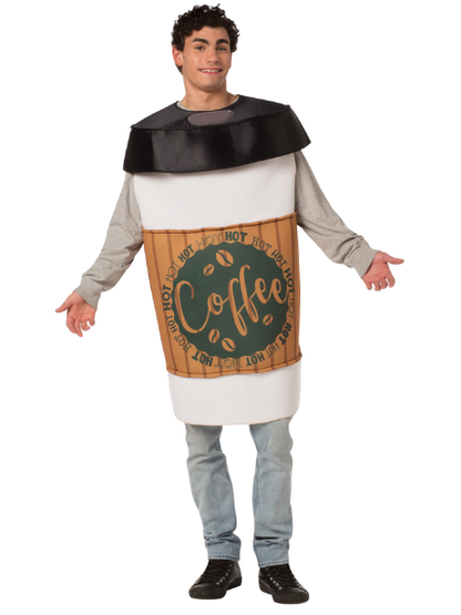 Coffee costume adult