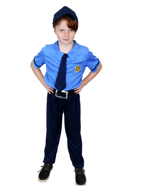 Law Enforcement Police Officer Costume Child Size