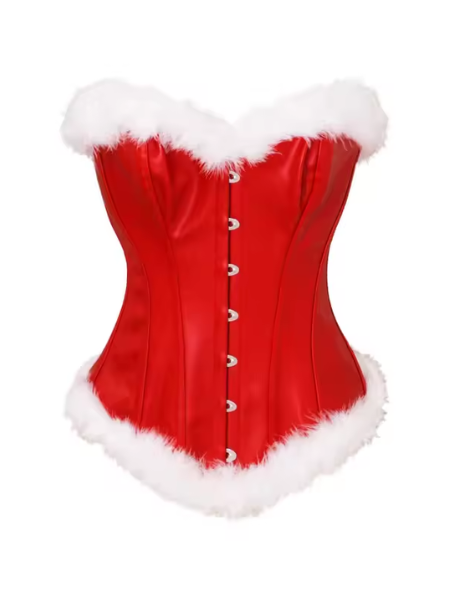 Sexy Mrs claus Christmas Corset