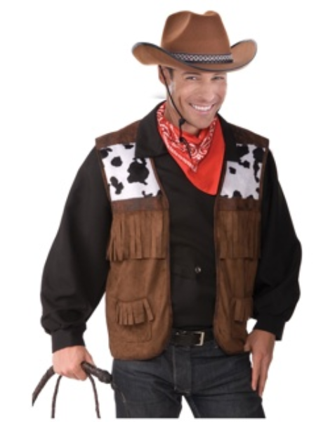 Cowboy vest - Adult