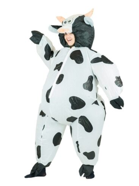 Inflatable cow costume - Adult