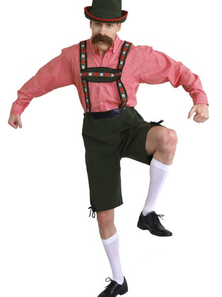 Oktoberfest shorts with supenders