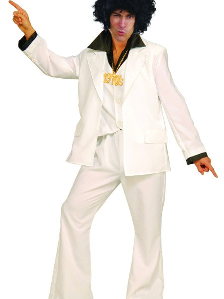 Disco fever white suit