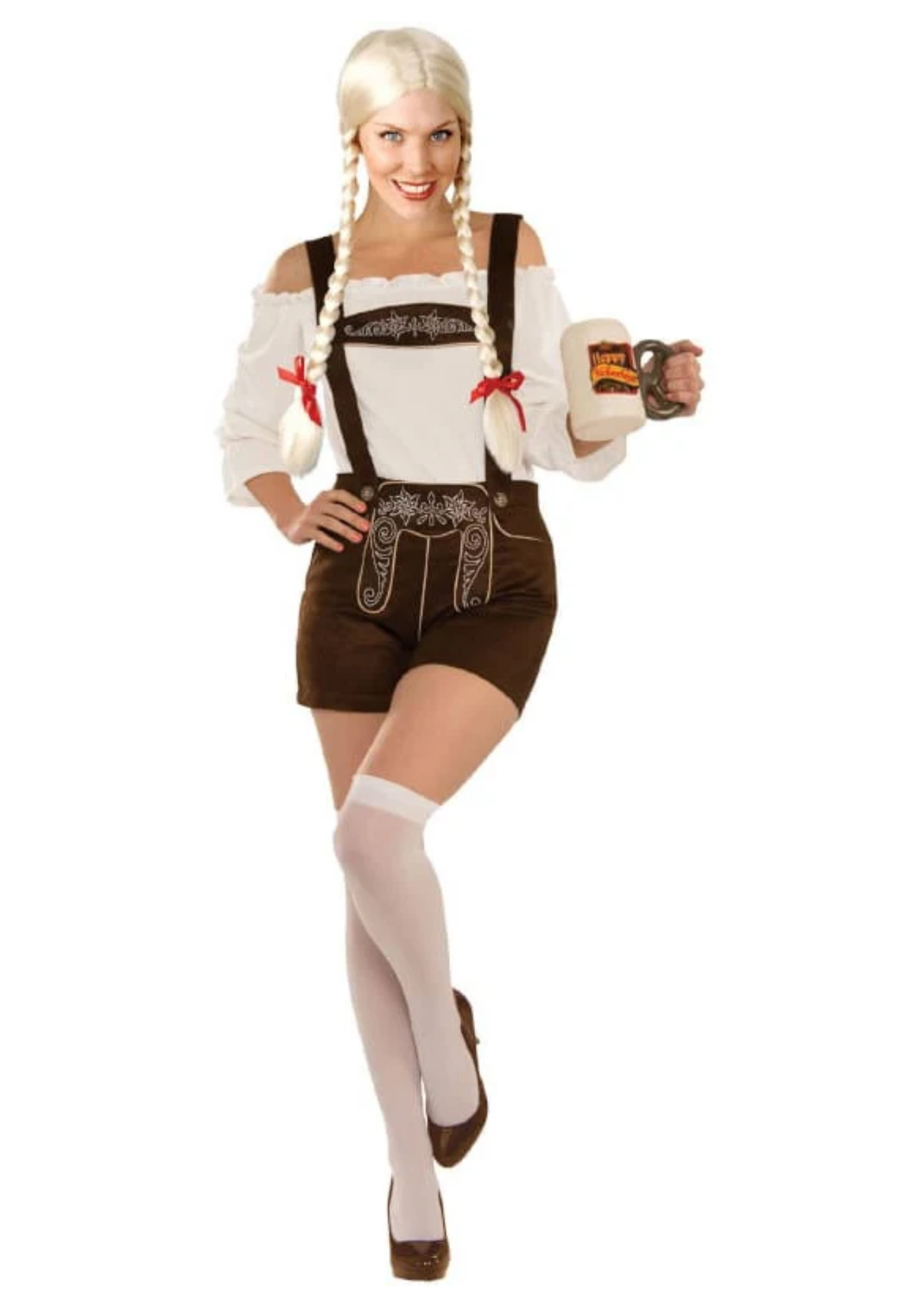 Lederhosen Female Costume - Adult