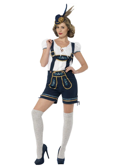 Traditional Deluxe Bavarian Lederhosen - Adult