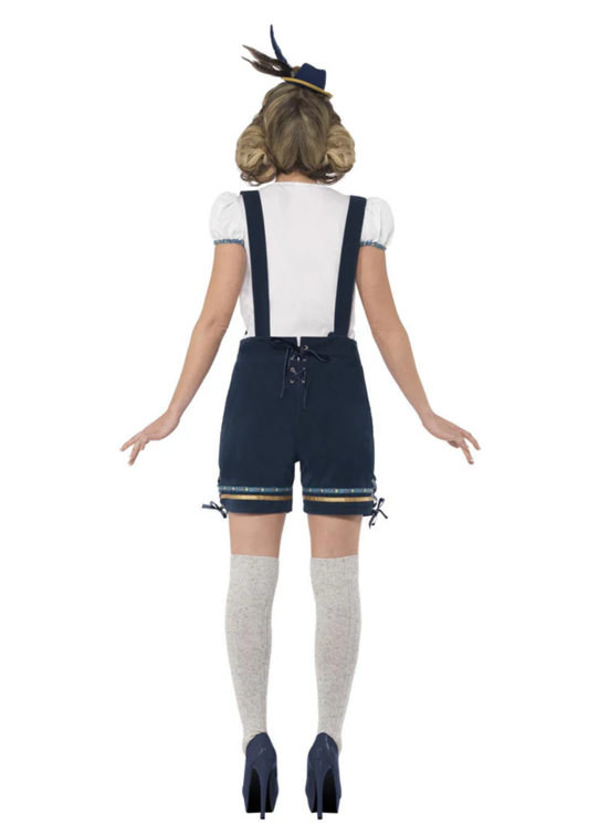 Traditional Deluxe Bavarian Lederhosen - Adult