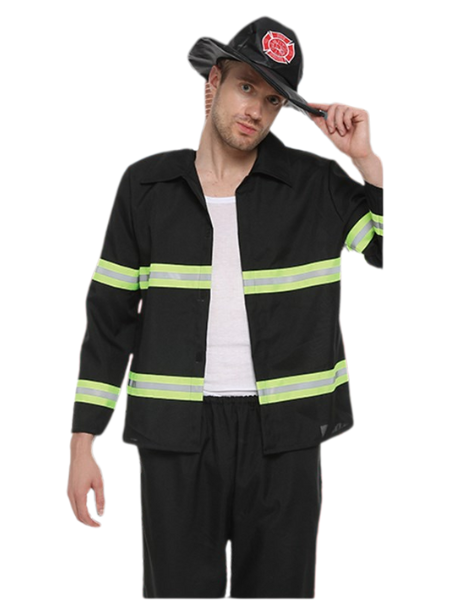 Fireman Costume - Adult