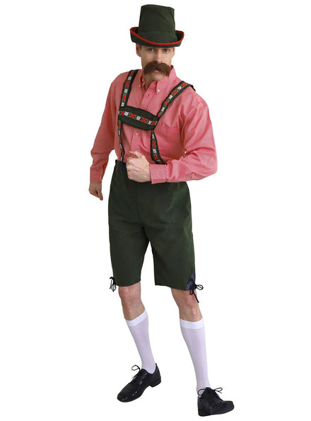 Oktoberfest Shorts with Suspenders - Adult