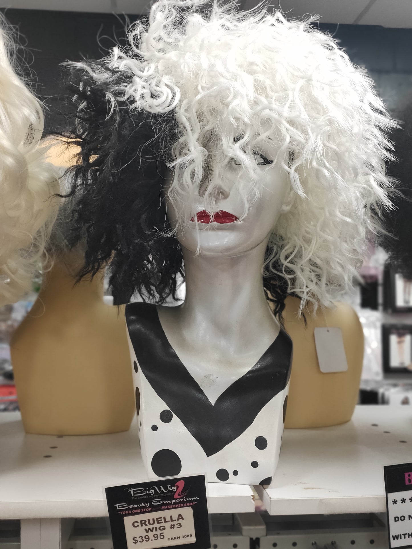 Cruella wig original 101 Dalmatian