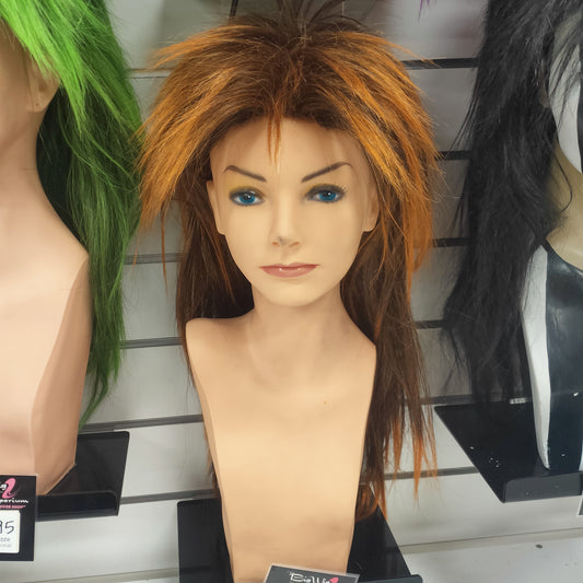 Spikey Vamp Orange  wig