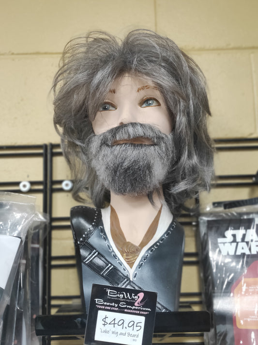 Luke Skywalker wig and beard
