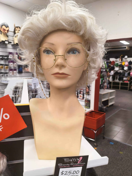 White Curly wig (Granny)