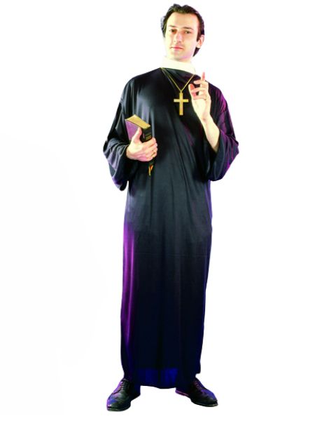 Classic Priest Robe costume Adult