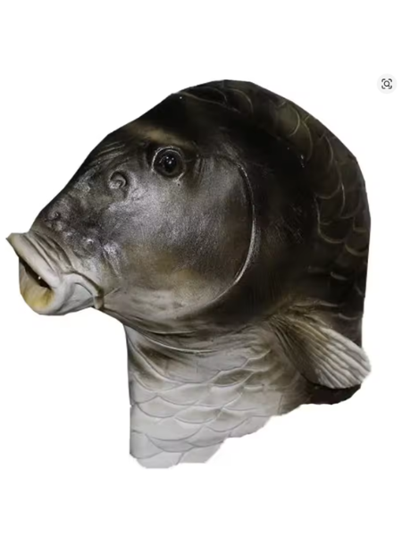 Carp Fish latex mask