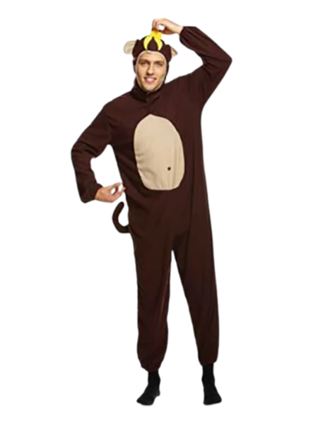 Monkey Costume  -Adult