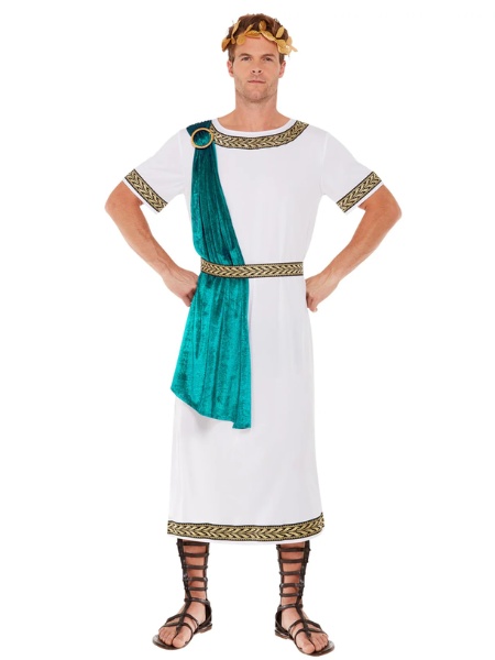 Deluxe Roman Toga Costume - Adult