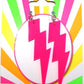 70-80s Neon lightning bolt earrings various colours