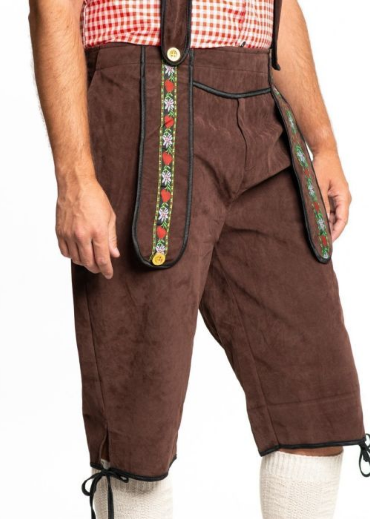 Lederhosen Johann Dark Brown - Adult
