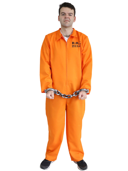 Prisoner Jumpsuit  Orange
