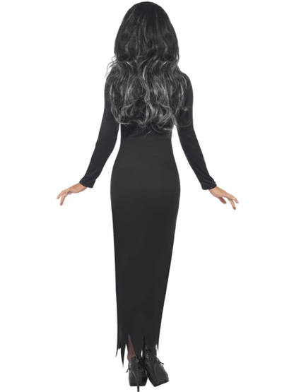 Skeleton Tube dress Adult woman costume