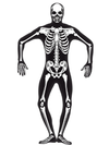 Second Skin Skeleton Adult suit Glow in the dark