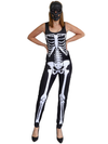 Woman's adult skeleton bodysuit