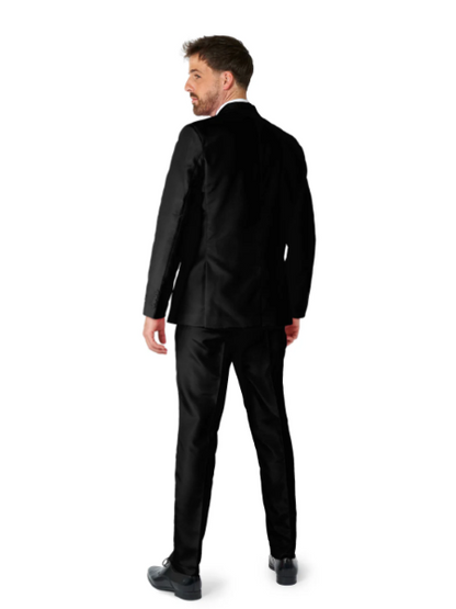 Solid Black Suit James bond / Men in black - Adult