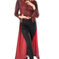SCARLET WITCH - DR STRANGE 2 MOVIE COSTUME, ADULT