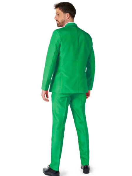 Solid Green Deluxe Suit adult