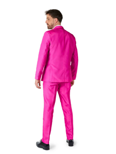 Funky deluxe pink suit - adult