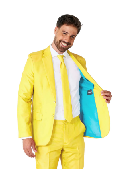 Yellow suit deluxe "The mask inspired" Jim Carey