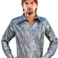 Silver fever disco shirt