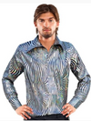 Silver fever disco shirt