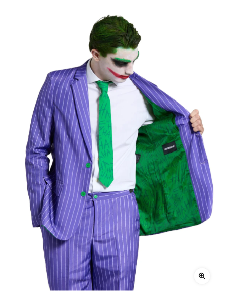 The Joker classic deluxe purple suit
