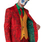 Scarlet Joker Mens Deluxe Villain Costume Suit