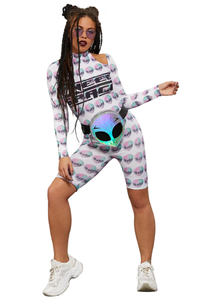 Space alien unitard Adult