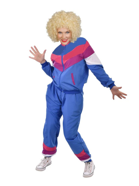 80's Tracksuit Women Kath & Kim inspired - Adult
