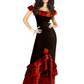 Hot Salsa Flamenco Dress