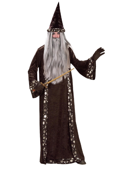 Wizard Robe black - Adult