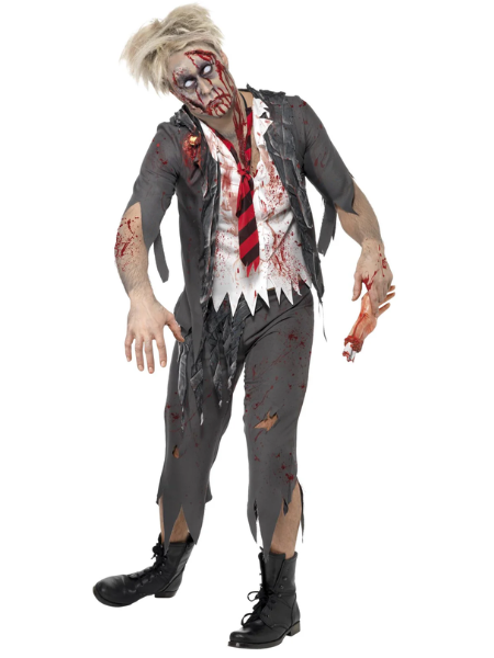 Zombie Schoolboy Adult Costume
