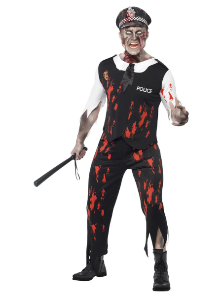 Zombie Policeman costume - Adult