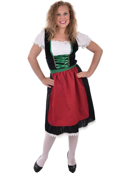 Alpine Dress Maiden with Apron - Adult