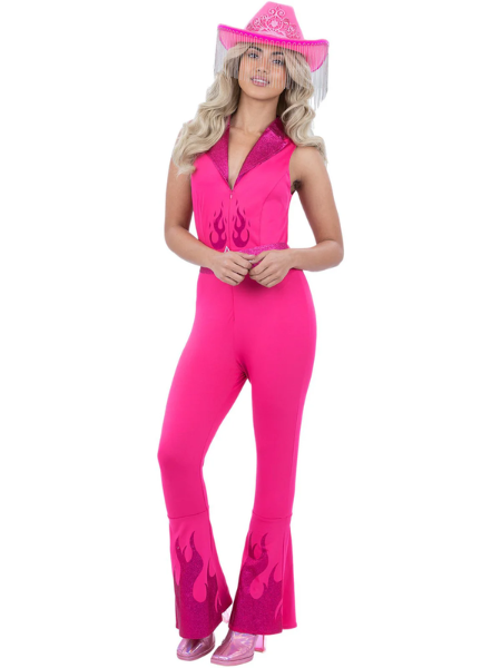 Glam cowgirl Barbie jumpsuit - adult